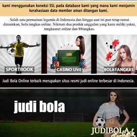 Judi Bola Online: Judi Bola