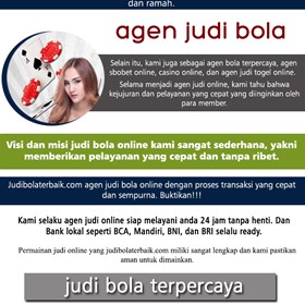 Judi Bola Online: Judi Bola Online