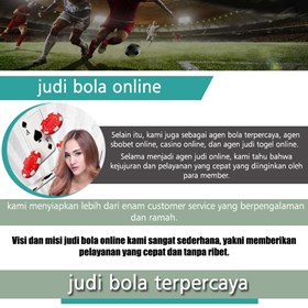 Judi Bola Online: Judi Bola Terpercaya